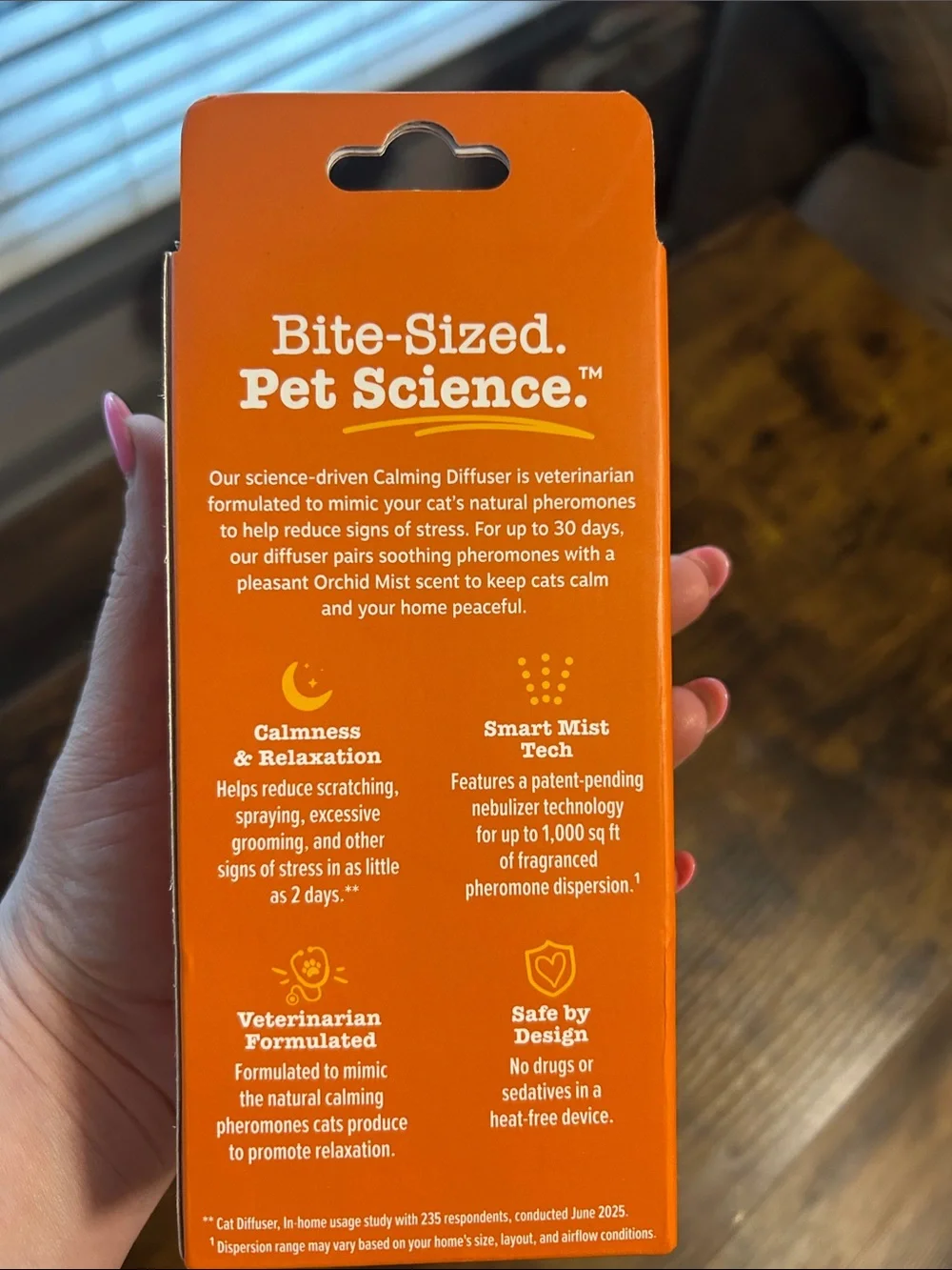 Calming Diffuser for Cats - Orange